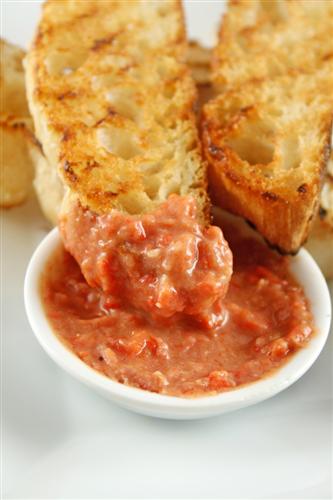 Char-Grilled Capsicum Cheese Dip
